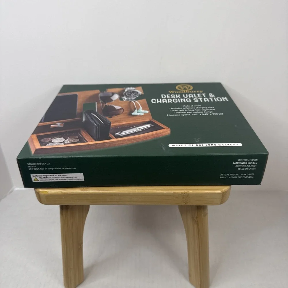 Woodbury Desk‎ Valet and Charging Station Organizer New In Box Cellphone Dock